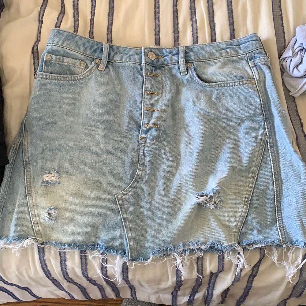 Light Denim skirt